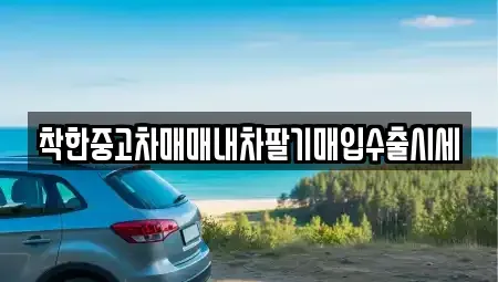 서울특별시 서대문구 북가좌동 중고차매입 전문 착한중고차매매내차팔기매입수출시세