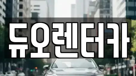 서울특별시 성북구 동소문동1가 렌트카 전문 듀오렌터카
