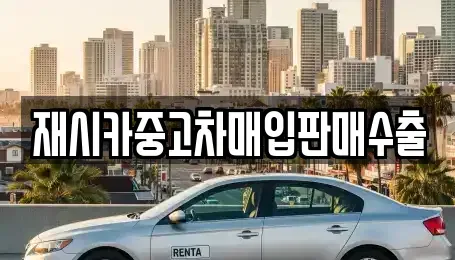 서울특별시 성북구 동소문동1가 중고차매입 전문 재시카중고차매입판매수출