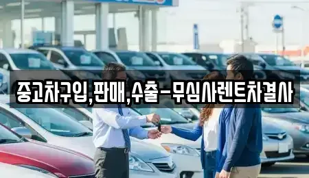 서울특별시 용산구 용산동1가 중고차매매 전문 중고차구입,판매,수출-무심사렌트차결사