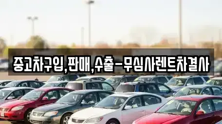 서울특별시 용산구 용산동2가 중고차매매 전문 중고차구입,판매,수출-무심사렌트차결사