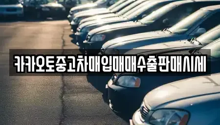 서울특별시 용산구 원효로4가 중고차매입 전문 카카오토중고차매입매매수출판매시세