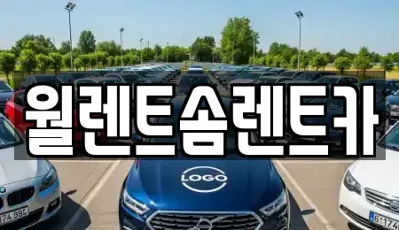 서울특별시 용산구 한남동 렌트카 전문 월렌트솜렌트카