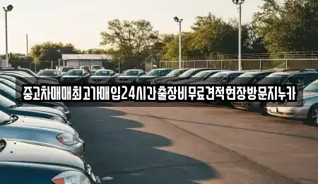 서울특별시 용산구 한남동 중고차 전문 중고차매매최고가매입24시간출장비무료견적현장방문지누카