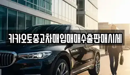 서울특별시 용산구 한남동 중고차 전문 카카오토중고차매입매매수출판매시세
