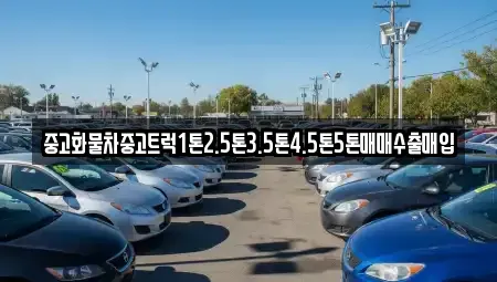 울산 울주군 범서읍 중고차 전문 중고화물차중고트럭1톤2.5톤3.5톤4.5톤5톤매매수출매입