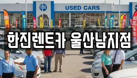 울산광역시 울주군 청량읍 장기렌트카 전문 한진렌트카 울산남지점