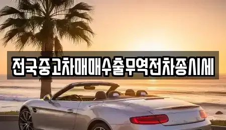인천 강화군 불은면 중고차매매 전문 전국중고차매매수출무역전차종시세