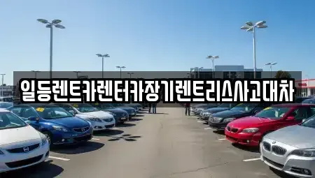 인천 미추홀구 용현동 장기렌트카 전문 일등렌트카렌터카장기렌트리스사고대차