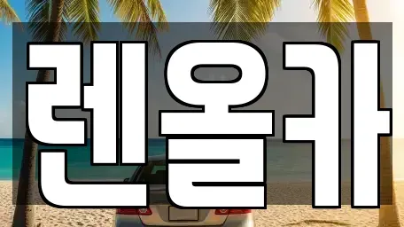 인천 부평구 산곡동 단기렌트카 전문 렌올카