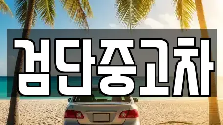 인천 서구 원당동 중고차 전문 검단중고차