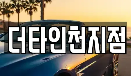 인천 옹진군 북도면 렌트카 전문 더타인천지점