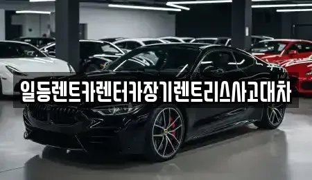 인천 중구 중앙동3가 렌트카 전문 일등렌트카렌터카장기렌트리스사고대차
