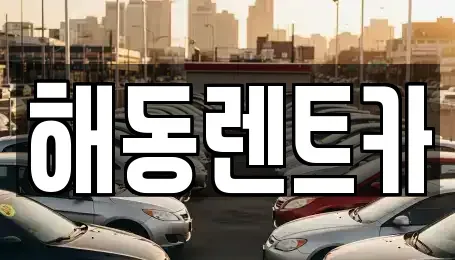 인천광역시 계양구 용종동 렌트카 전문 해동렌트카