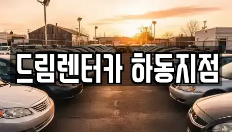 전남 광양시 진상면 렌트카 전문 드림렌터카 하동지점