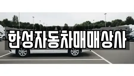 전남 나주시 금천면 중고차매매 전문 한성자동차매매상사