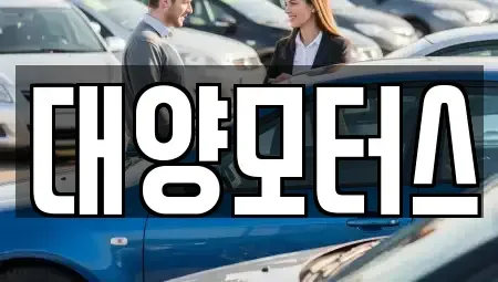 전남 나주시 영산동 중고차 전문 대양모터스