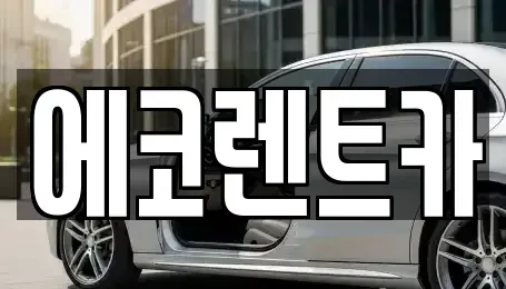 전남 담양군 고서면 렌트카 전문 에코렌트카
