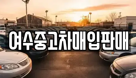 전남 여수시 만흥동 중고차 전문 여수중고차매입판매