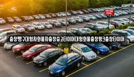 전라남도 구례군 광의면 중고차 전문 출장빵구대형차화물차출장중고타이어대형화물출장펑크출장타이어