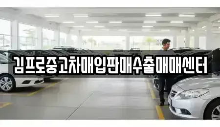 전라남도 나주시 산정동 중고차 전문 김프로중고차매입판매수출매매센터