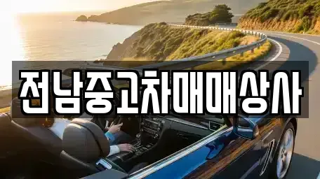 전라남도 나주시 산정동 중고차 전문 전남중고차매매상사