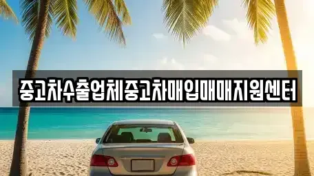 전라남도 나주시 산정동 중고차 전문 중고차수출업체중고차매입매매지원센터
