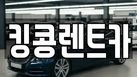 전라남도 담양군 무정면 렌트카 전문 킹콩렌트카