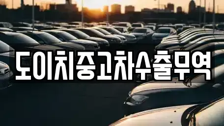 전라남도 목포시 수강동1가 중고차매매 전문 도이치중고차수출무역