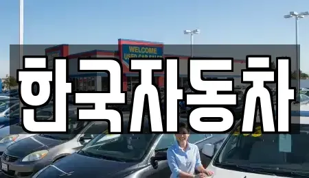 전라남도 여수시 미평동 렌트카 전문 한국자동차