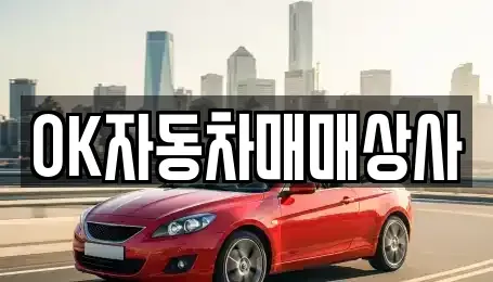 전라남도 여수시 미평동 중고차 전문 OK자동차매매상사