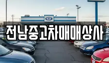 전라남도 장흥군 관산읍 중고차 전문 전남중고차매매상사