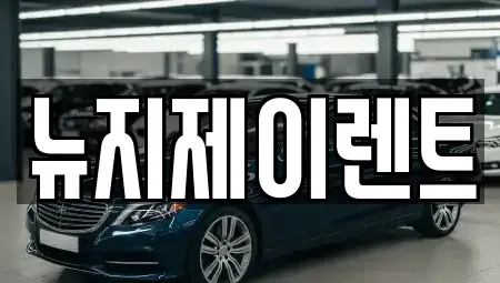 전라남도 화순군 한천면 렌트카 전문 뉴지제이렌트