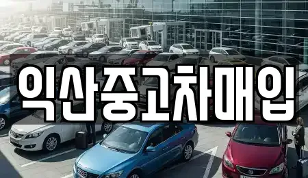 전북 익산시 마동 중고차매매 전문 익산중고차매입