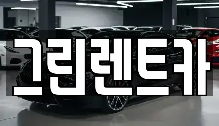 전북특별자치도 군산시 수송동 렌트카 전문 그린렌트카