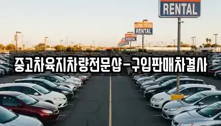 제주특별자치도 서귀포시 남원읍 중고차매매 전문 중고차육지차량전문샵-구입판매차결사