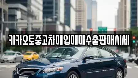 충남 계룡시 두마면 중고차매입 전문 카카오토중고차매입매매수출판매시세