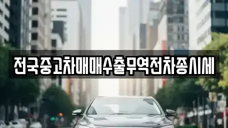 충남 서산시 성연면 중고차매매 전문 전국중고차매매수출무역전차종시세