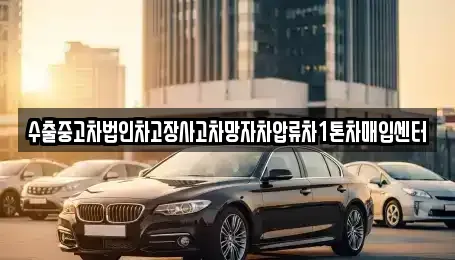 충남 예산군 봉산면 중고차 전문 수출중고차법인차고장사고차망자차압류차1톤차매입센터