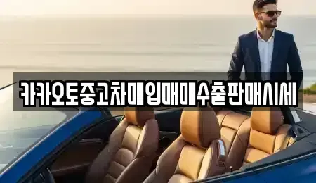 충남 천안시 서북구 와촌동 중고차매입 전문 카카오토중고차매입매매수출판매시세
