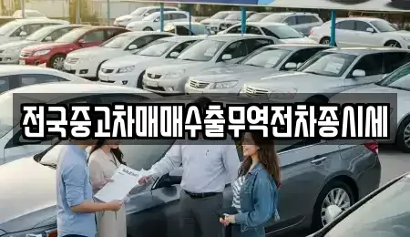 충남 태안군 원북면 중고차매매 전문 전국중고차매매수출무역전차종시세