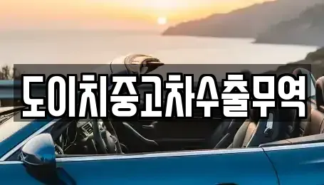 충북 괴산군 칠성면 중고차 전문 도이치중고차수출무역
