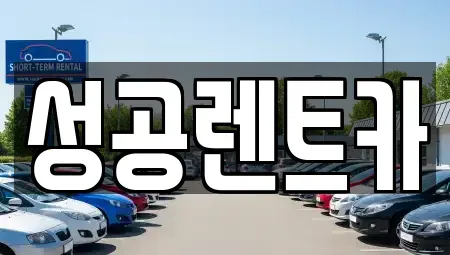충북 단양군 단양읍 렌트카 전문 성공렌트카