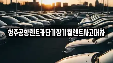 충북 청주시 청원구 정북동 단기렌트카,중고차매입,중고차매매,중고차,렌트카,장기렌트카