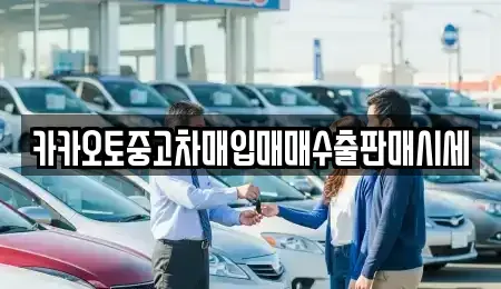 충청남도 공주시 상왕동 중고차 전문 카카오토중고차매입매매수출판매시세