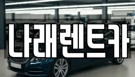 충청남도 금산군 금산읍 렌트카 전문 나래렌트카