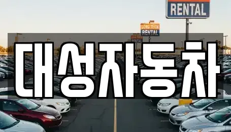충청남도 논산시 부적면 중고차매매 전문 대성자동차