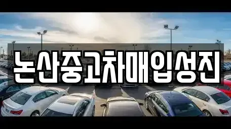 충청남도 논산시 부적면 중고차매입 전문 논산중고차매입성진