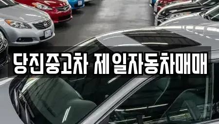 충청남도 당진시 행정동 중고차 전문 당진중고차 제일자동차매매
