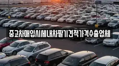 충청남도 당진시 행정동 중고차매입 전문 중고차매입시세내차팔기견적가격수출업체